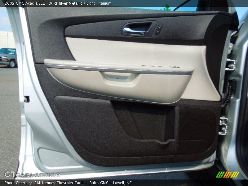 Quicksilver Metallic / Light Titanium 2009 GMC Acadia SLE