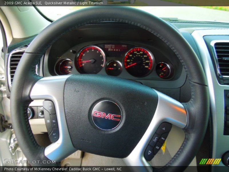 Quicksilver Metallic / Light Titanium 2009 GMC Acadia SLE