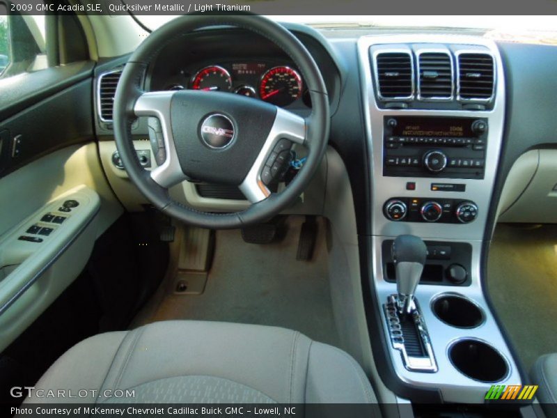 Quicksilver Metallic / Light Titanium 2009 GMC Acadia SLE
