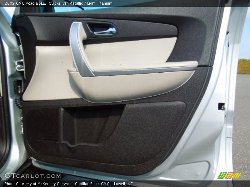 Quicksilver Metallic / Light Titanium 2009 GMC Acadia SLE