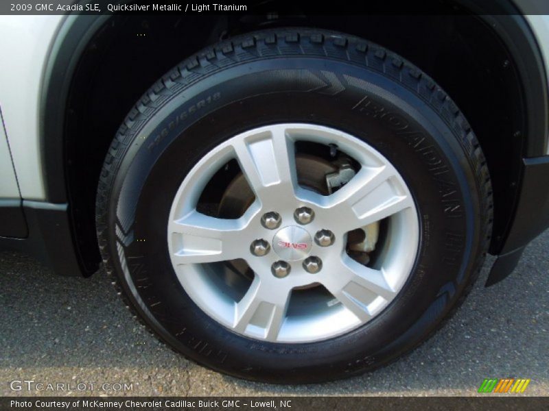 Quicksilver Metallic / Light Titanium 2009 GMC Acadia SLE