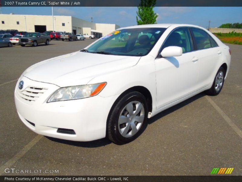 Super White / Ash 2007 Toyota Camry CE