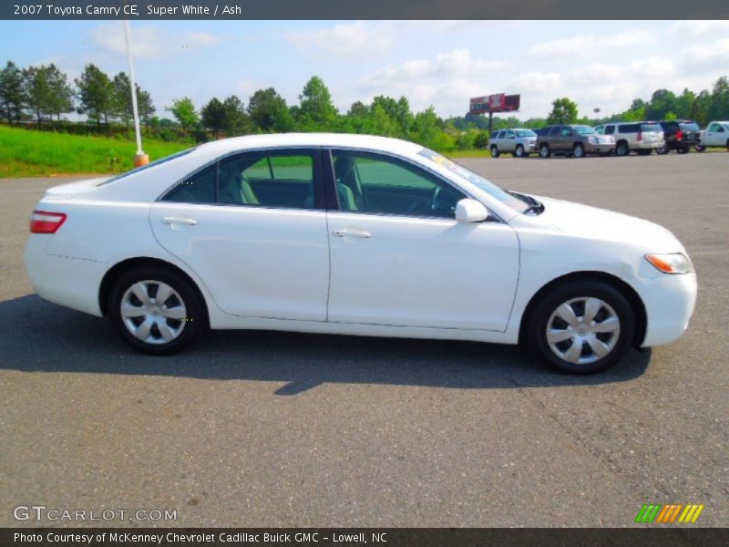 Super White / Ash 2007 Toyota Camry CE