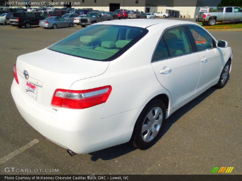 Super White / Ash 2007 Toyota Camry CE