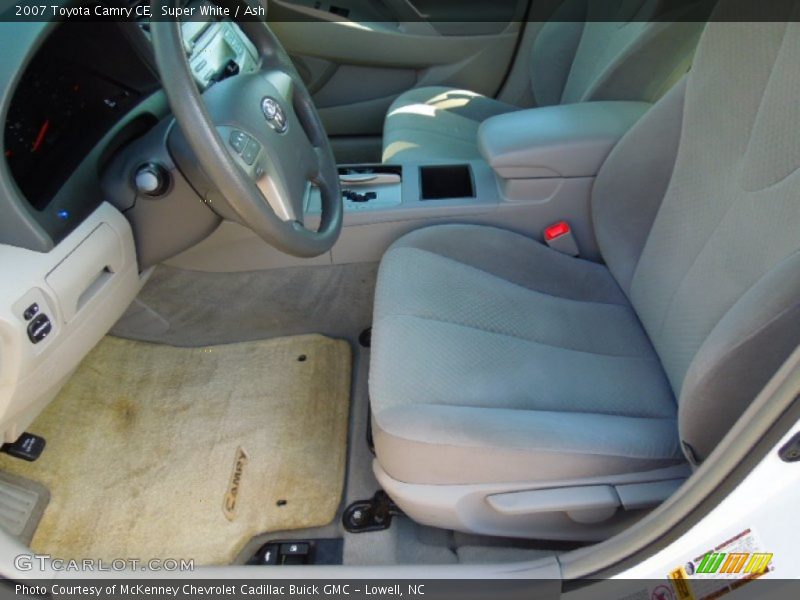 Super White / Ash 2007 Toyota Camry CE