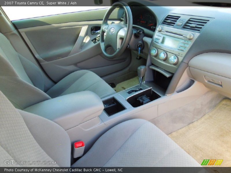 Super White / Ash 2007 Toyota Camry CE