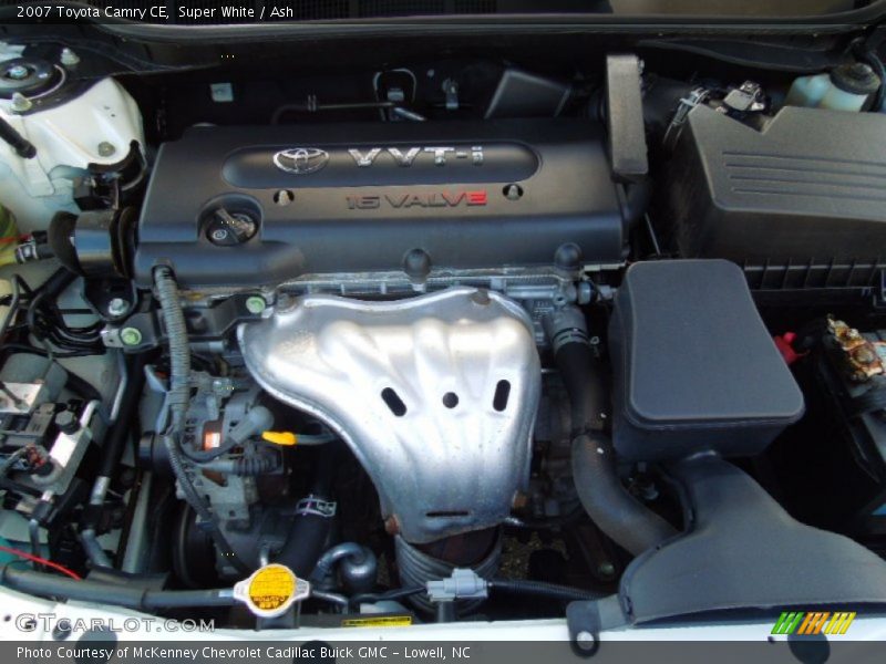 Super White / Ash 2007 Toyota Camry CE