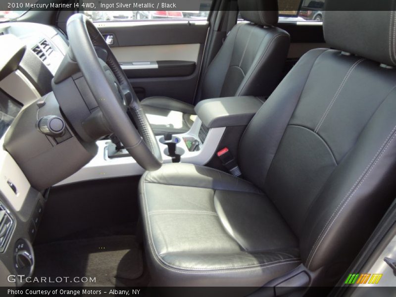 Ingot Silver Metallic / Black 2010 Mercury Mariner I4 4WD
