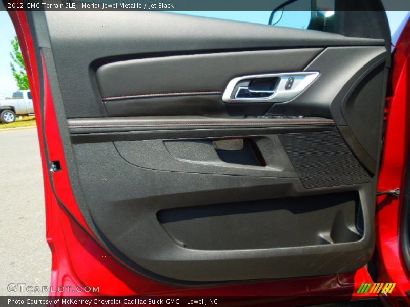 Merlot Jewel Metallic / Jet Black 2012 GMC Terrain SLE