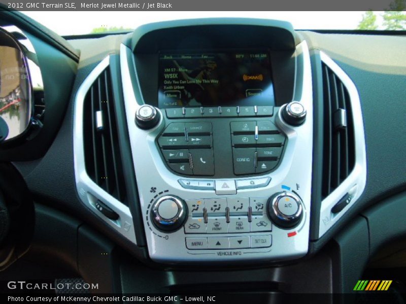 Merlot Jewel Metallic / Jet Black 2012 GMC Terrain SLE