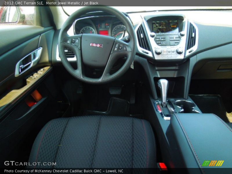 Merlot Jewel Metallic / Jet Black 2012 GMC Terrain SLE
