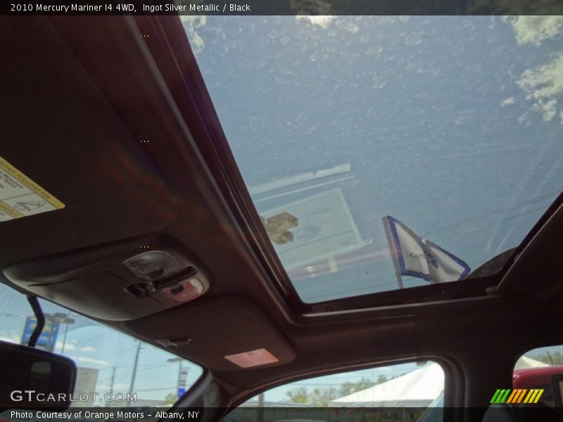 Ingot Silver Metallic / Black 2010 Mercury Mariner I4 4WD
