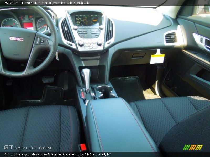 Merlot Jewel Metallic / Jet Black 2012 GMC Terrain SLE