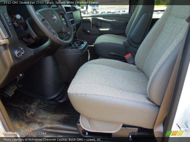 Summit White / Medium Pewter 2012 GMC Savana Van 2500 Cargo