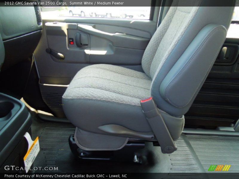 Summit White / Medium Pewter 2012 GMC Savana Van 2500 Cargo