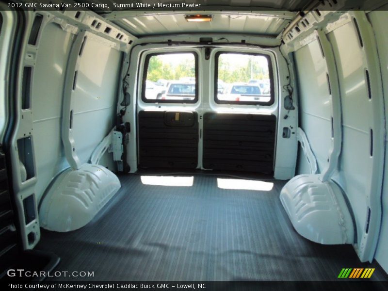 Summit White / Medium Pewter 2012 GMC Savana Van 2500 Cargo