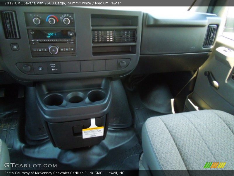 Summit White / Medium Pewter 2012 GMC Savana Van 2500 Cargo