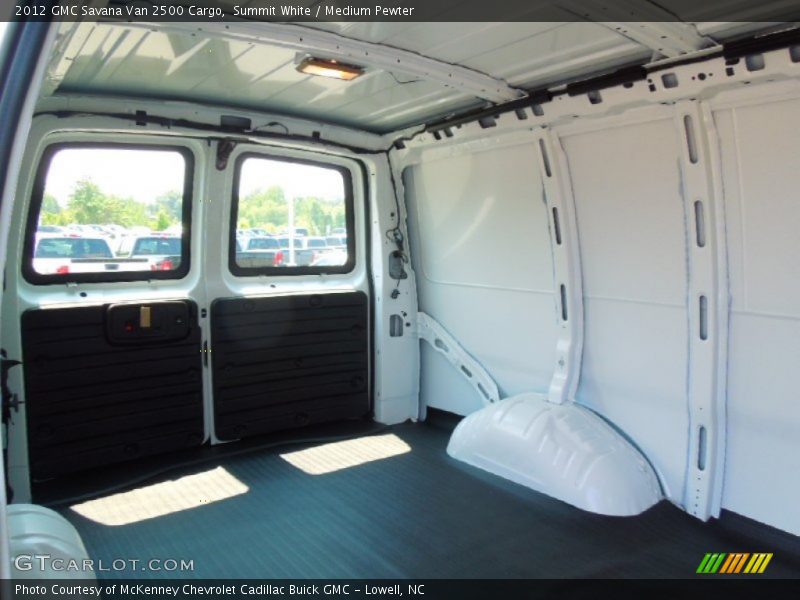 Summit White / Medium Pewter 2012 GMC Savana Van 2500 Cargo