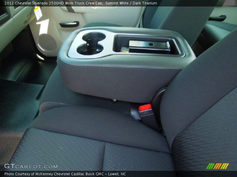 Summit White / Dark Titanium 2012 Chevrolet Silverado 2500HD Work Truck Crew Cab