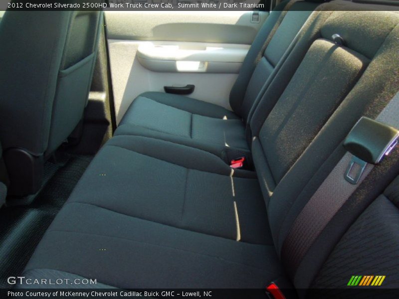 Summit White / Dark Titanium 2012 Chevrolet Silverado 2500HD Work Truck Crew Cab