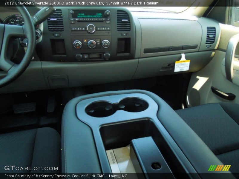 Summit White / Dark Titanium 2012 Chevrolet Silverado 2500HD Work Truck Crew Cab