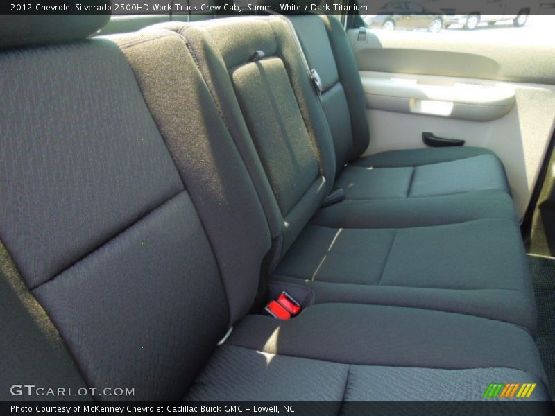 Summit White / Dark Titanium 2012 Chevrolet Silverado 2500HD Work Truck Crew Cab