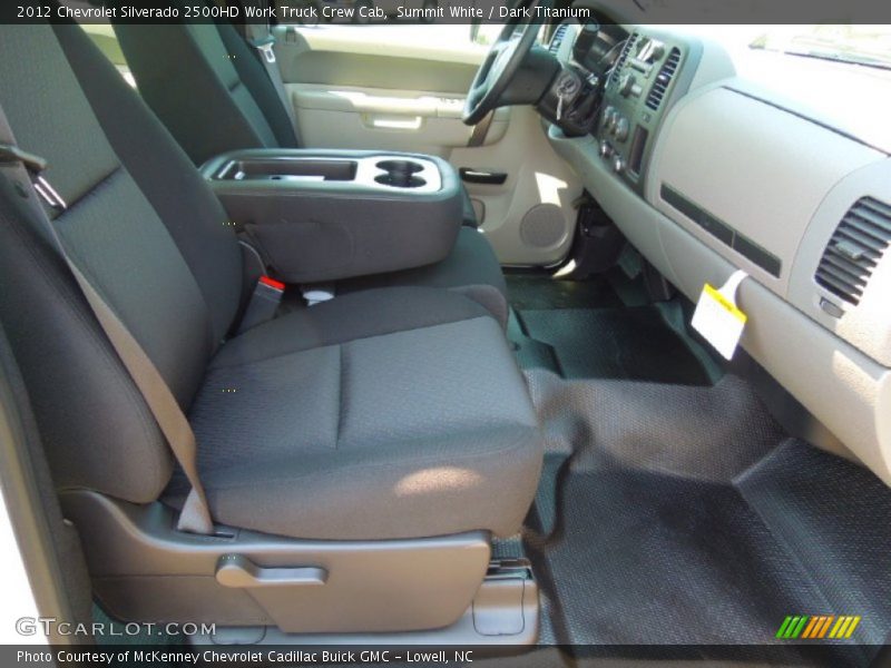 Summit White / Dark Titanium 2012 Chevrolet Silverado 2500HD Work Truck Crew Cab