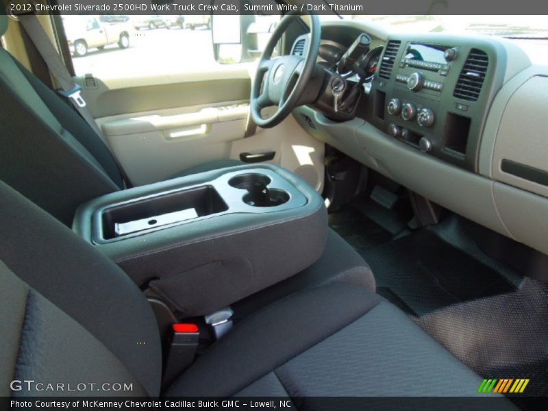 Summit White / Dark Titanium 2012 Chevrolet Silverado 2500HD Work Truck Crew Cab