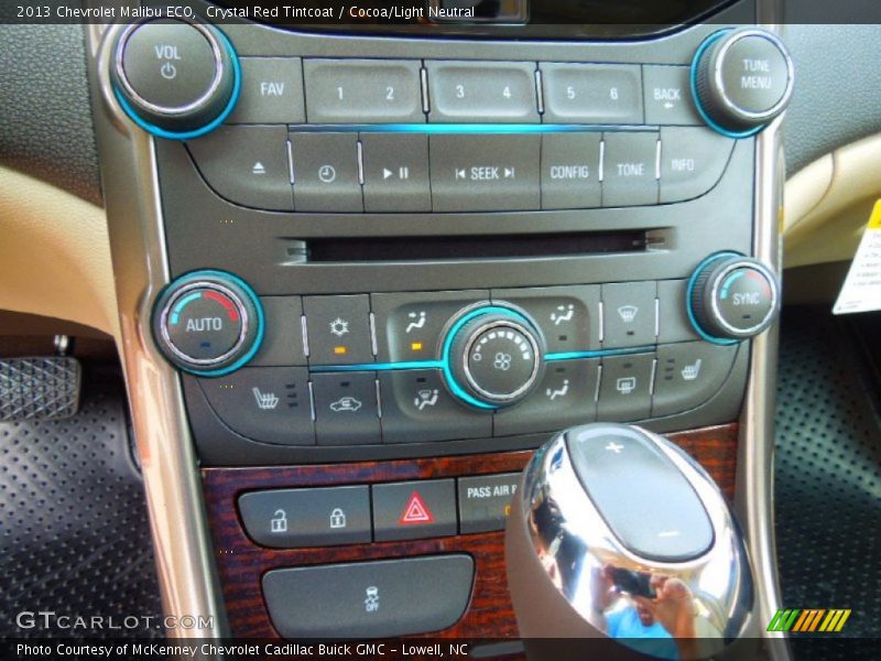 Controls of 2013 Malibu ECO