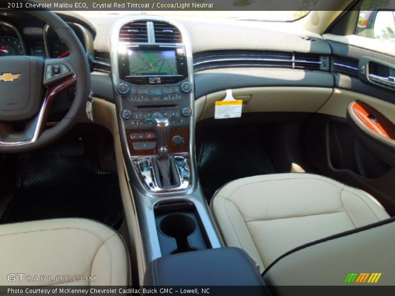Crystal Red Tintcoat / Cocoa/Light Neutral 2013 Chevrolet Malibu ECO