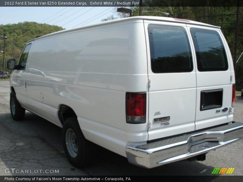 Oxford White / Medium Flint 2012 Ford E Series Van E250 Extended Cargo