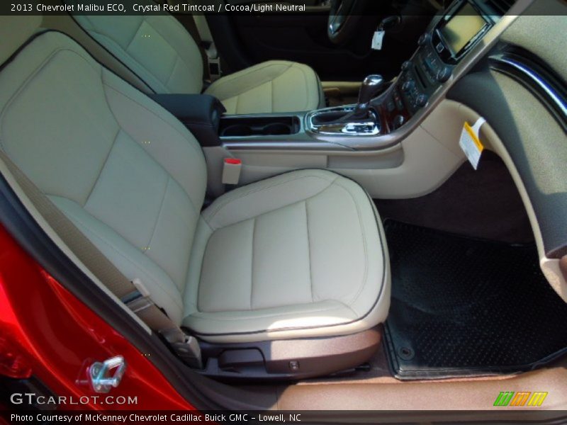 Crystal Red Tintcoat / Cocoa/Light Neutral 2013 Chevrolet Malibu ECO
