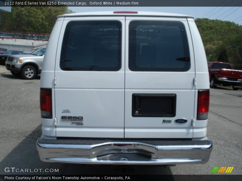Oxford White / Medium Flint 2012 Ford E Series Van E250 Extended Cargo