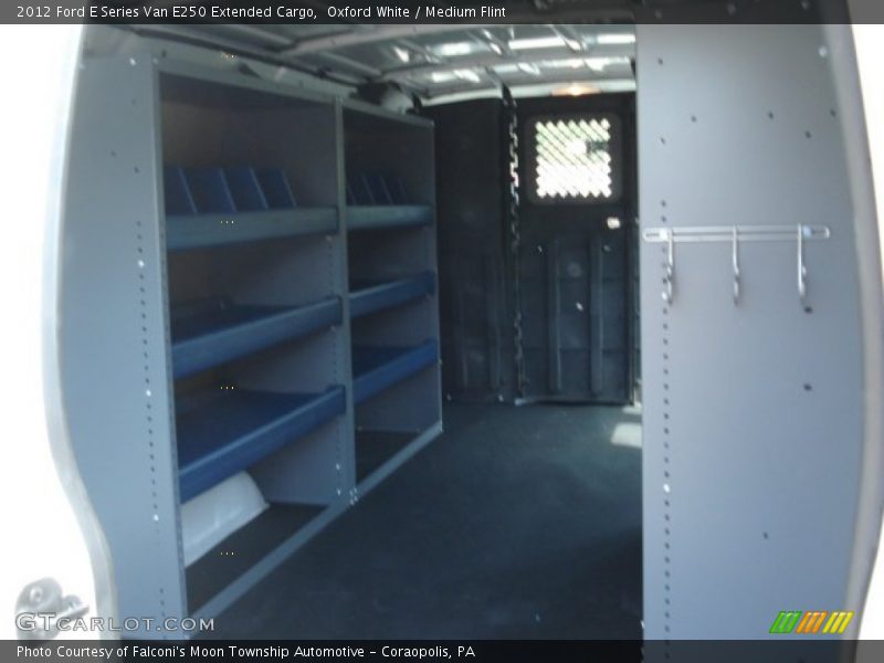 Oxford White / Medium Flint 2012 Ford E Series Van E250 Extended Cargo