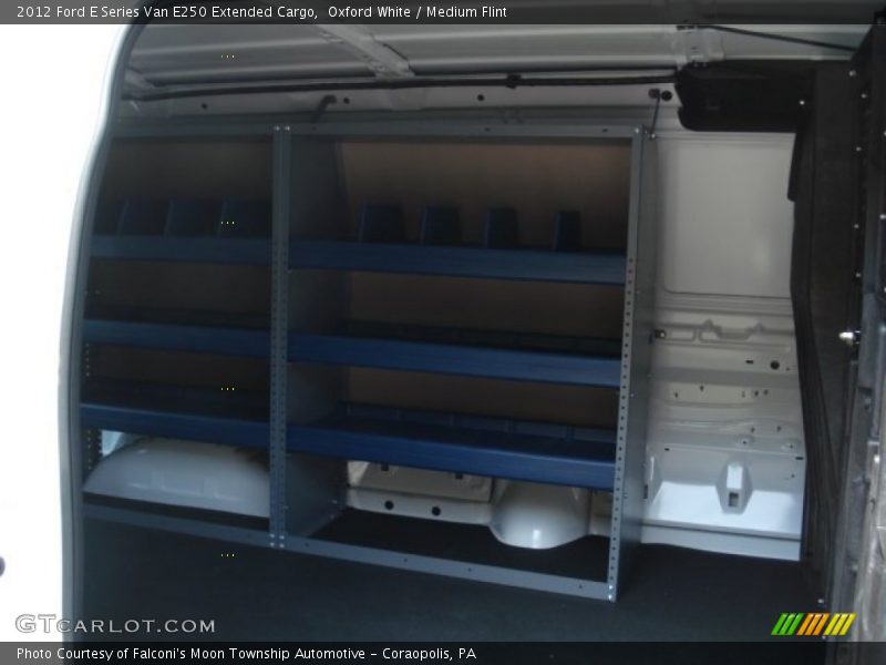 Oxford White / Medium Flint 2012 Ford E Series Van E250 Extended Cargo