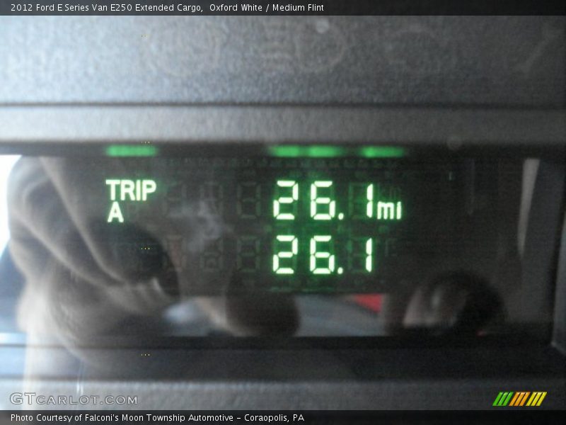 Oxford White / Medium Flint 2012 Ford E Series Van E250 Extended Cargo
