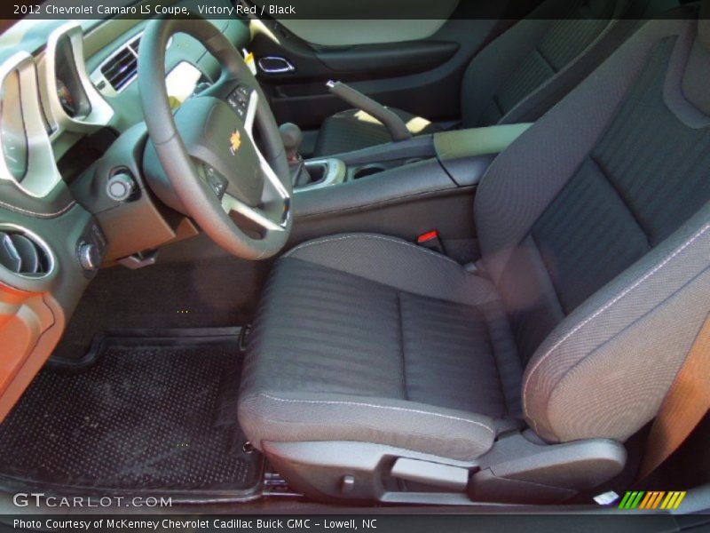 Victory Red / Black 2012 Chevrolet Camaro LS Coupe