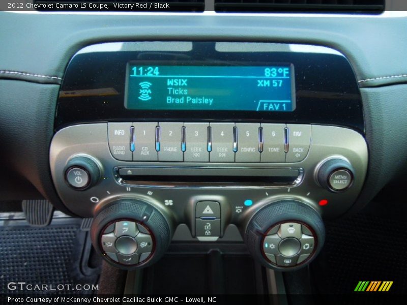Victory Red / Black 2012 Chevrolet Camaro LS Coupe