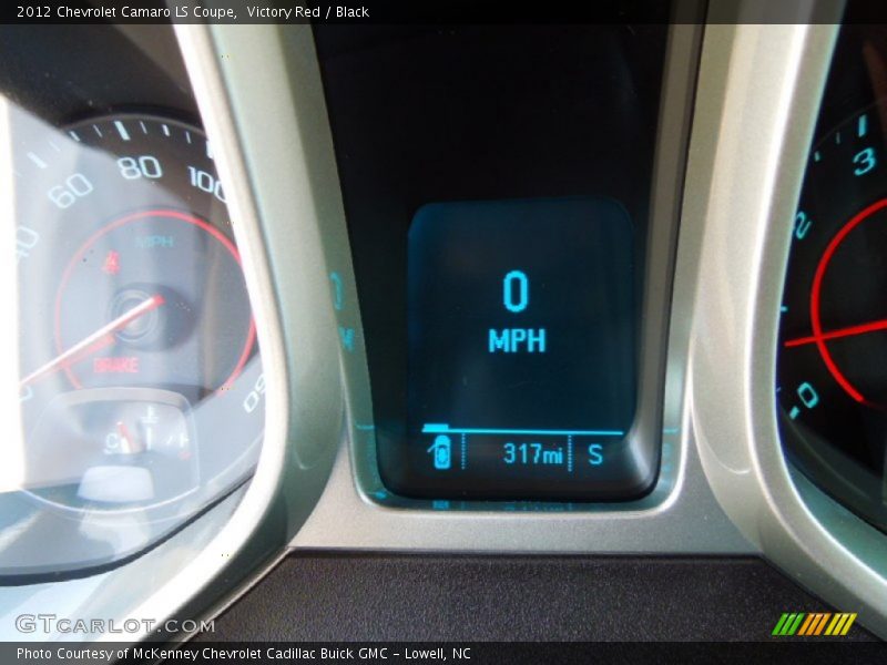 Victory Red / Black 2012 Chevrolet Camaro LS Coupe