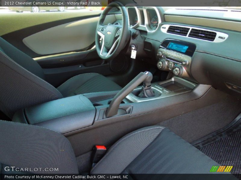 Victory Red / Black 2012 Chevrolet Camaro LS Coupe