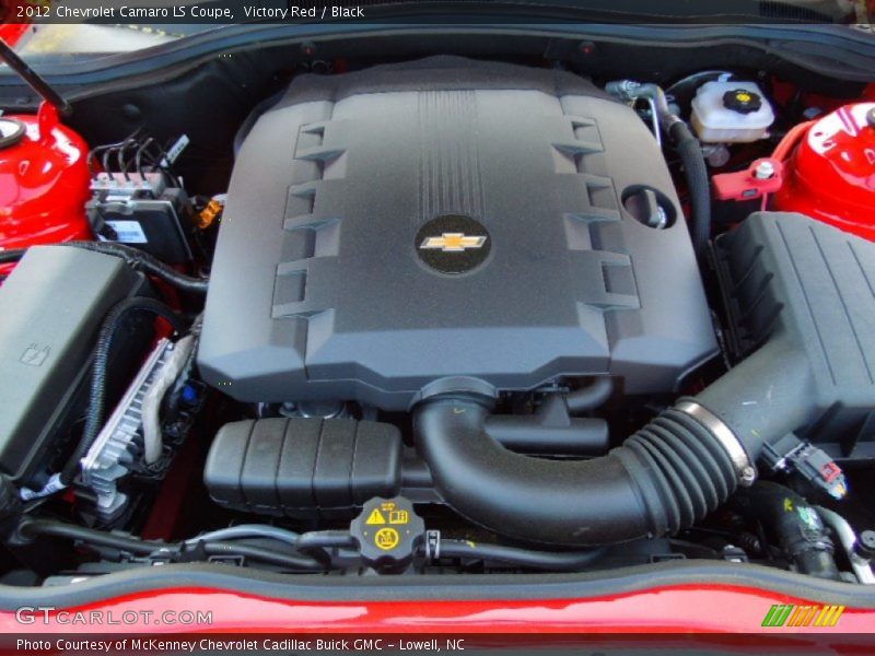 Victory Red / Black 2012 Chevrolet Camaro LS Coupe