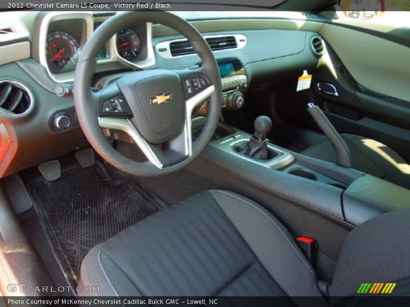 Victory Red / Black 2012 Chevrolet Camaro LS Coupe