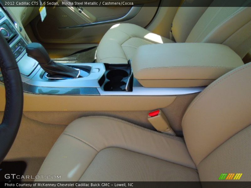 Mocha Steel Metallic / Cashmere/Cocoa 2012 Cadillac CTS 3.6 Sedan