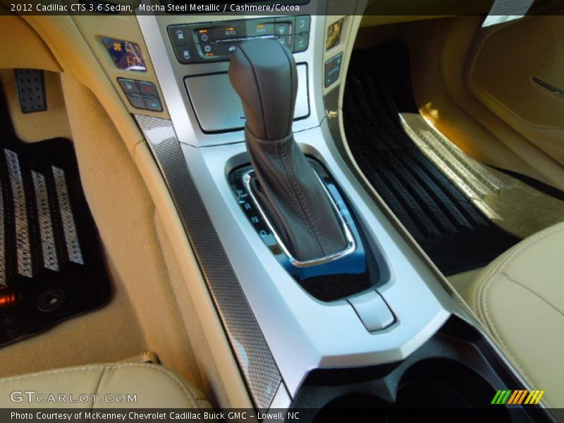 2012 CTS 3.6 Sedan 6 Speed Automatic Shifter