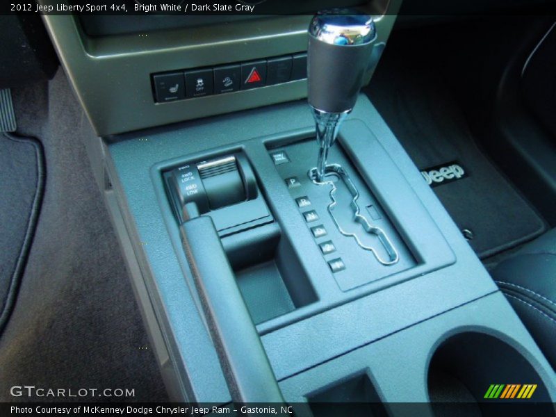 Bright White / Dark Slate Gray 2012 Jeep Liberty Sport 4x4