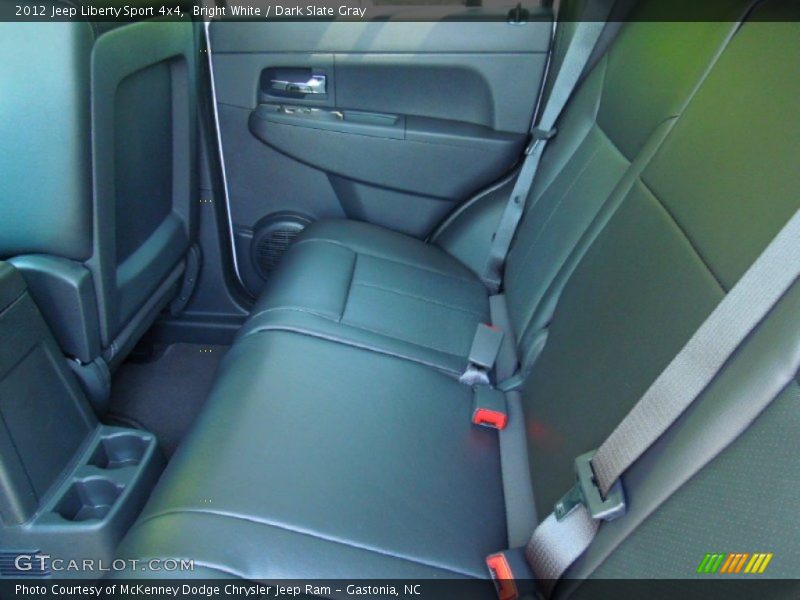 Bright White / Dark Slate Gray 2012 Jeep Liberty Sport 4x4
