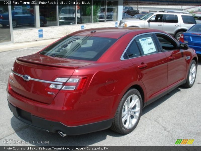  2013 Taurus SEL Ruby Red Metallic