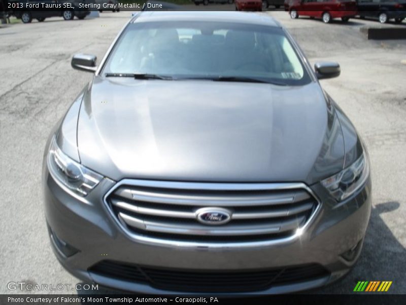 Sterling Gray Metallic / Dune 2013 Ford Taurus SEL