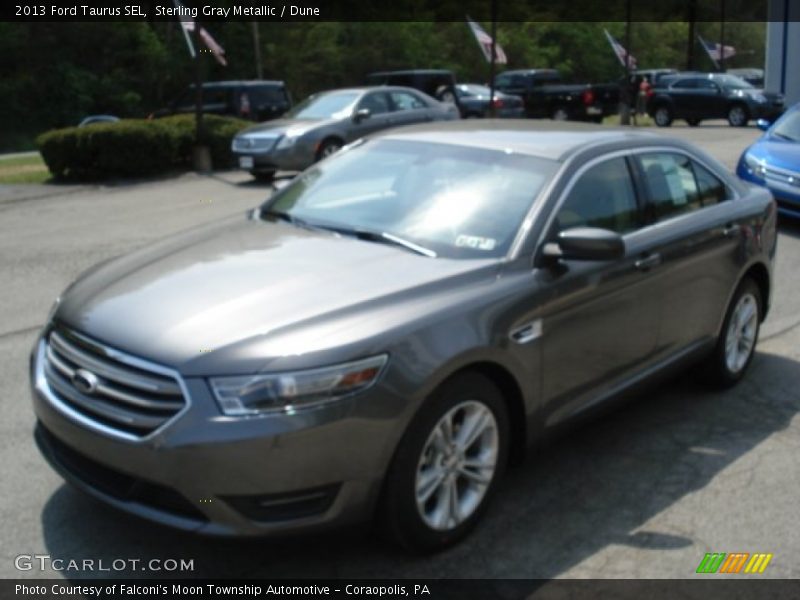 Sterling Gray Metallic / Dune 2013 Ford Taurus SEL