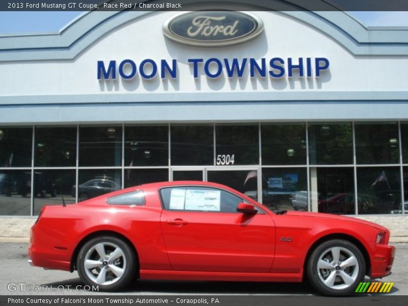 Race Red / Charcoal Black 2013 Ford Mustang GT Coupe
